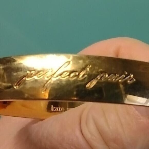 Kate Spade‎ Gold Coloured Bridesmaid Idiom Bracelet - Picture 8 of 8